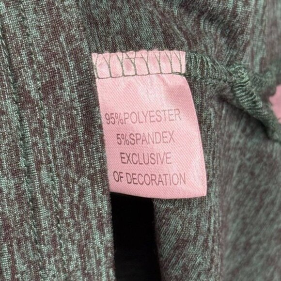 TAILORBYRD Green Heathered Slubbed Long Sleeve‎ Polo- Sz L - Picture 5 of 5